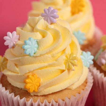 Fleurs en sucre pastel 25g