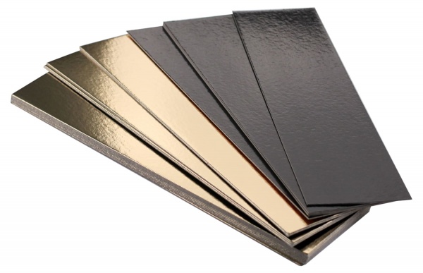 Fond carton pour b�che 40 cm sur 10 cm