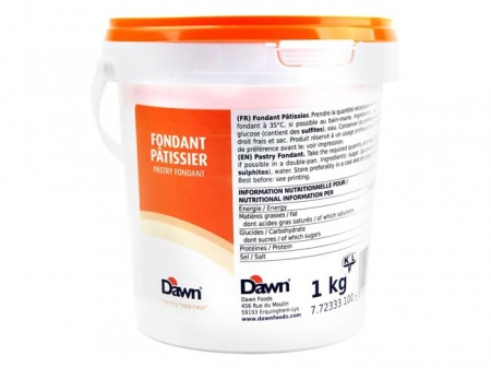 Fondant blanc à pâtisser 1 kg