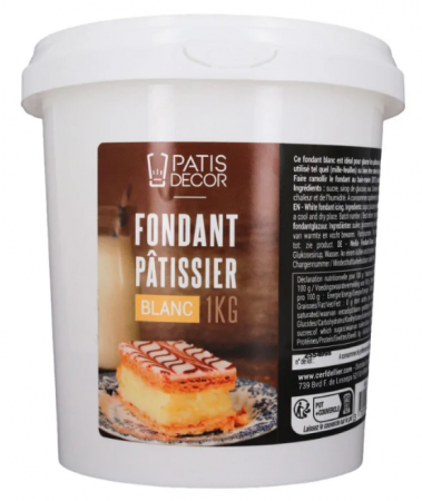 Fondant blanc � p�tisser 1 kg