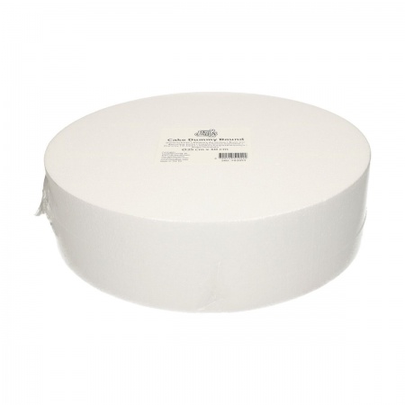 G&acirc;teau polystyr&egrave;ne rond 35 cm, hauteur 10 cm