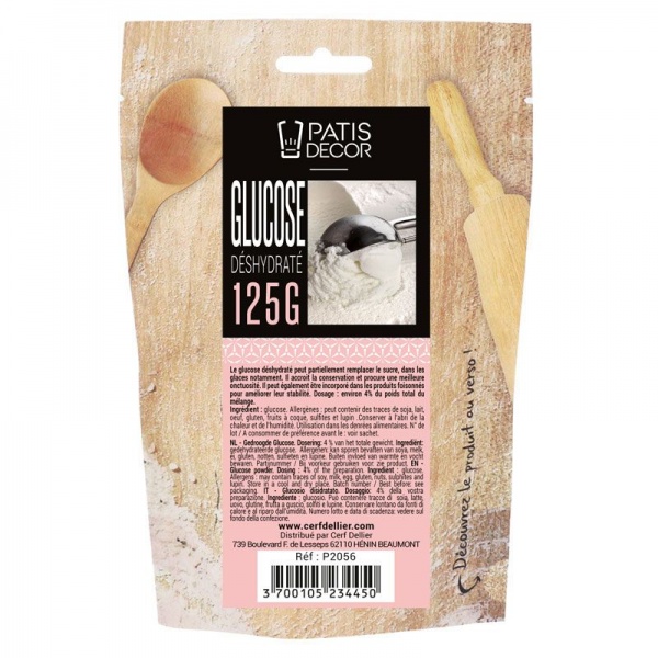 Glucose en poudre 125 g
