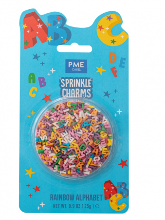 Lettre alphabet en sucre 25g