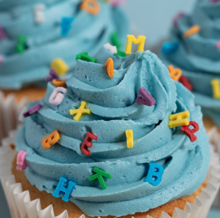 Lettre alphabet en sucre 25g