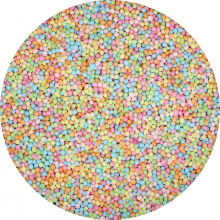 Mini perle multicolore pastel en sucre