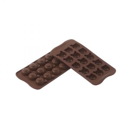Moule &agrave; chocolat cochon en silicone