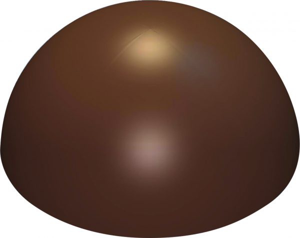 moule � chocolat demi sph�re 7cm