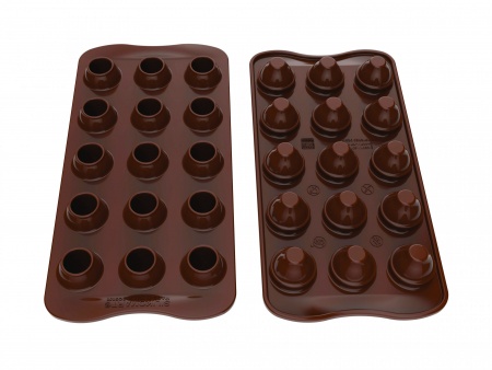 Moule à chocolat en silicone oeufs