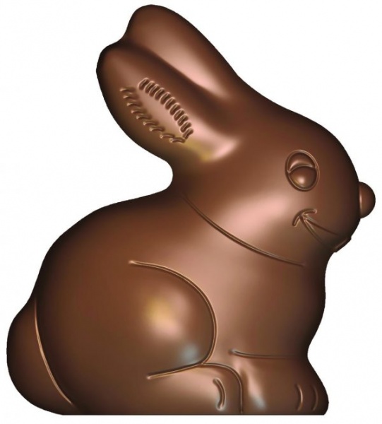 Moule � chocolat lapin
