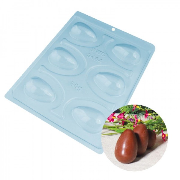 Moule � chocolat oeuf en 3 parties