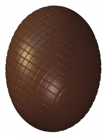 Moule à chocolat oeuf strié