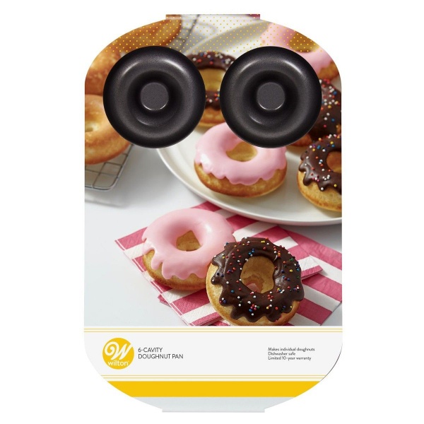 Moule � donuts en m�tal, x6