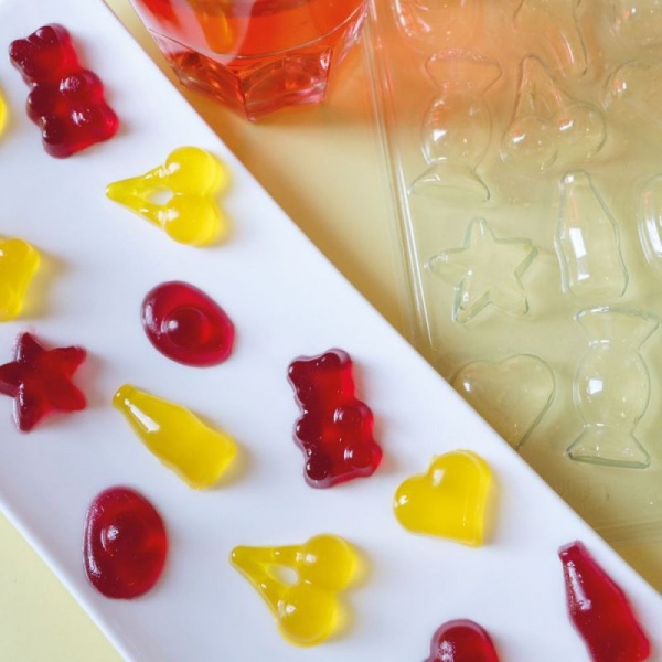 Moule bonbons crocodile cerise cocacola
