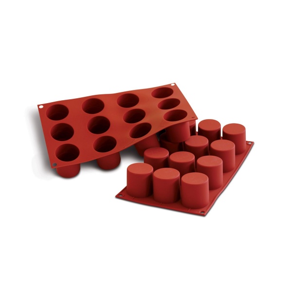 Moule cylindre en silicone 4,7 cm