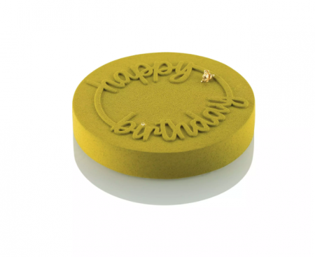 Moule en silicone Happy Birthday decor