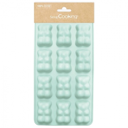 Moule ourson en silicone x12