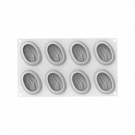 Moule silicone trompe grain de caf&eacute;
