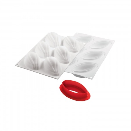 Moule silicone trompe l\'oeil cabosse cacao