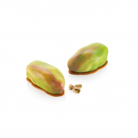 Moule silicone trompe l\'oeil pistache