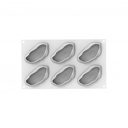 Moule silicone trompe l\'oeil pistache