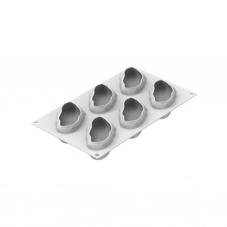 Moule silicone trompe l\'oeil pistache