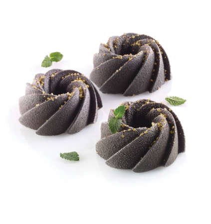 Moule Swirl mini en silicone