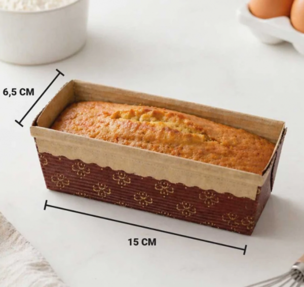 Moules � cake en papier 15 cm x10