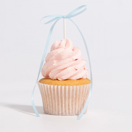 Noeuds d&eacute;coratifs pour g&acirc;teau bleu x8
