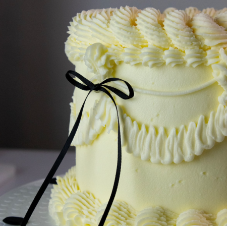 Noeuds d&eacute;coratifs pour g&acirc;teau noir x8