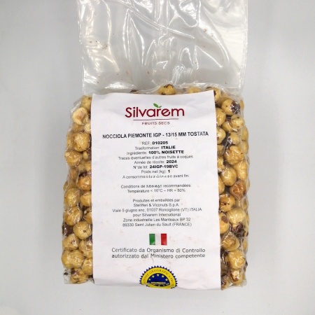 Noisette blanchie et torréfiée du Piemont