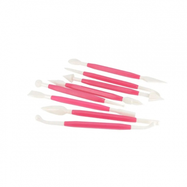 Outils pour p�te � sucre, �bauchoirs  x8