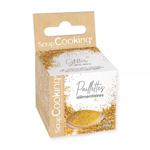 Paillette comestible dor�e 5g