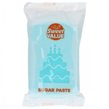 P&acirc;te &agrave; sucre bleu ciel 200g Sweet Value