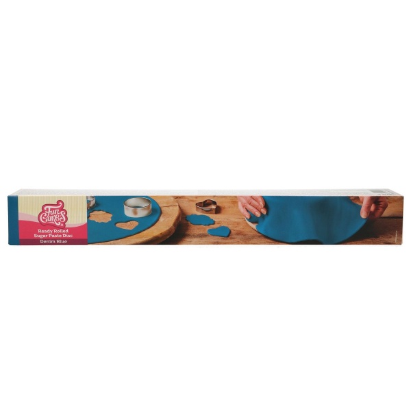 P�te � sucre �tal�e bleu fonc�