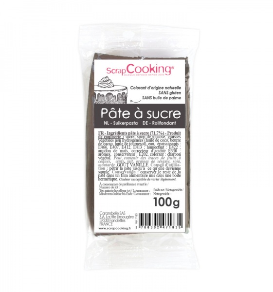 P�te � sucre gris 100 g