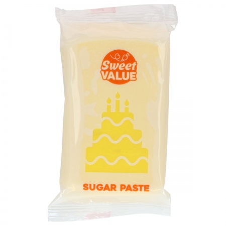 P&acirc;te &agrave; sucre jaune 200g Sweet Value