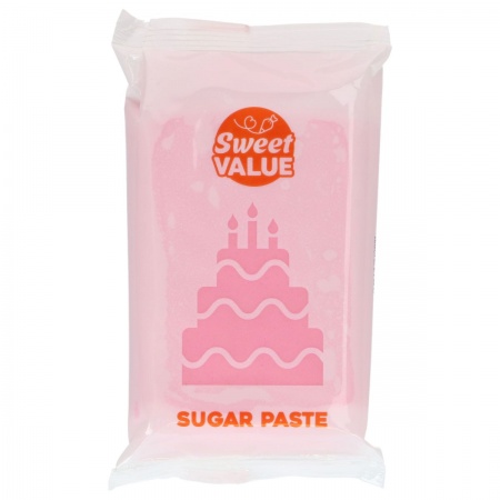 P&acirc;te &agrave; sucre rose 200g Sweet Value