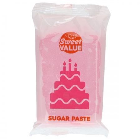 P&acirc;te &agrave; sucre rose 200g Sweet Value