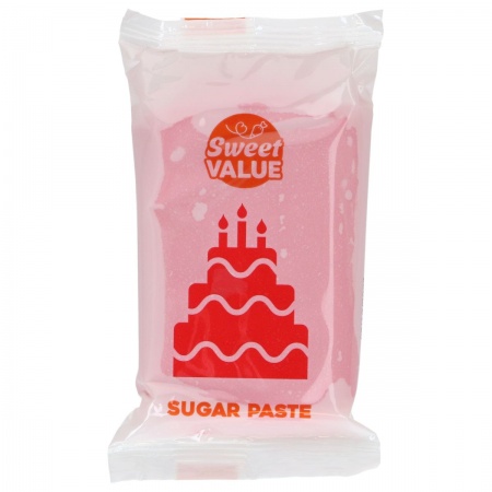 P&acirc;te &agrave; sucre rouge 200g Sweet Value
