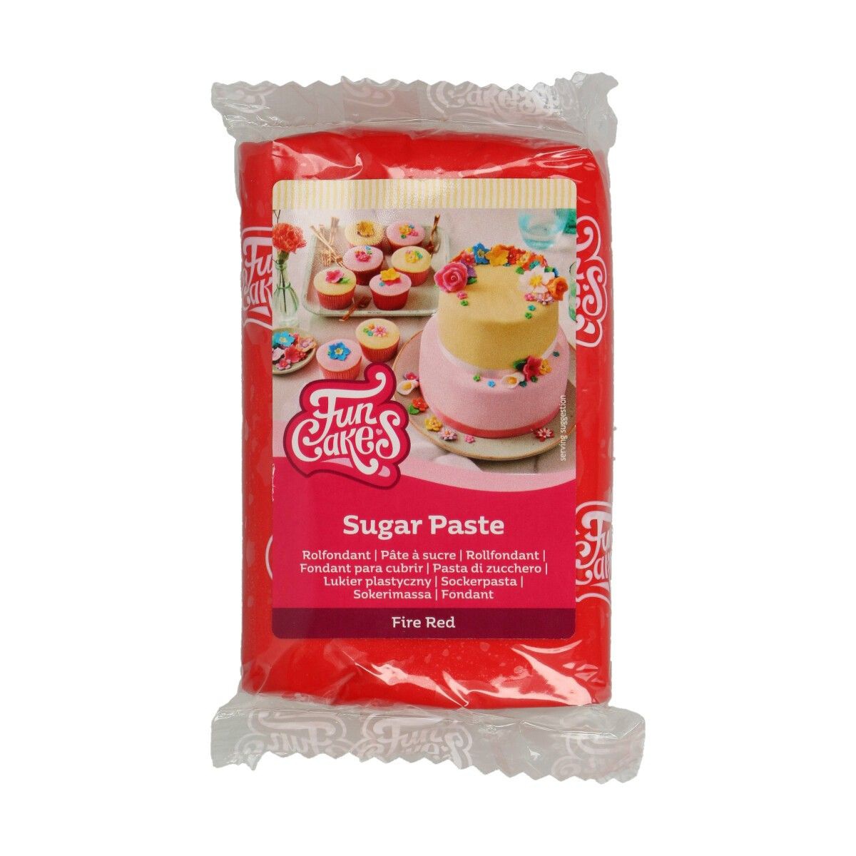 Pâte à sucre Rouge - 250g