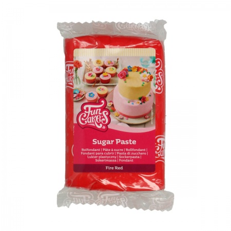 Pâte à sucre rouge 250g