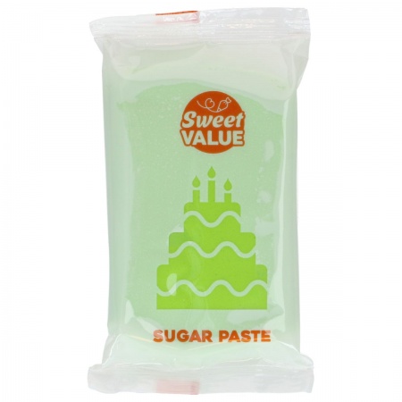 P&acirc;te &agrave; sucre vert clair 200g Sweet Value