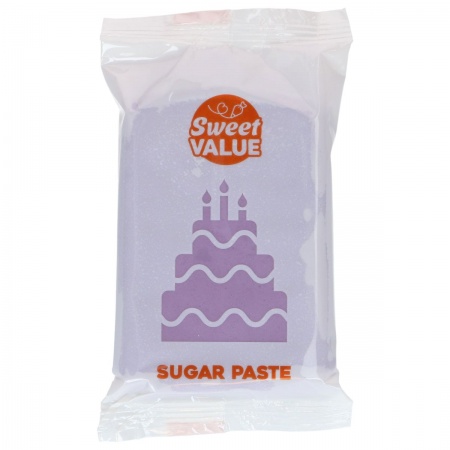 P&acirc;te &agrave; sucre violet 200g Sweet Value