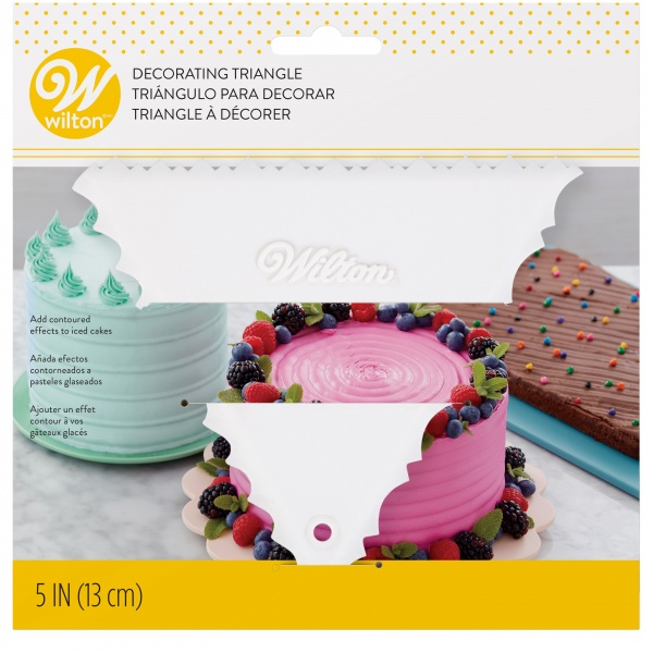 Peigne d�cor triangle