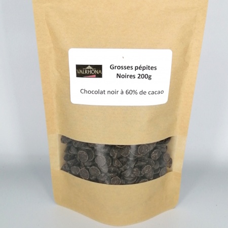 Pépite chocolat noir 60% 200 g