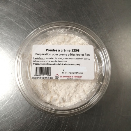 Poudre &agrave; cr&egrave;me 125 g