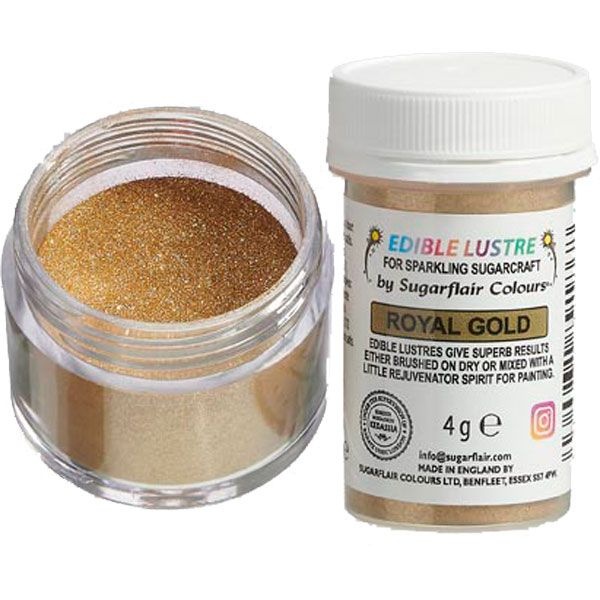 Poudre alimentaire dor�e 4 g