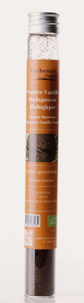 Poudre de vanille biologique