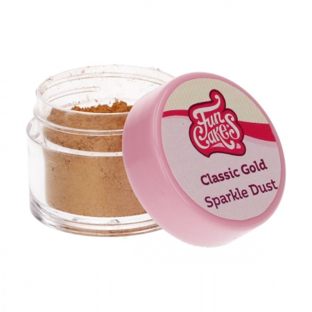 Poudre dorée alimentaire