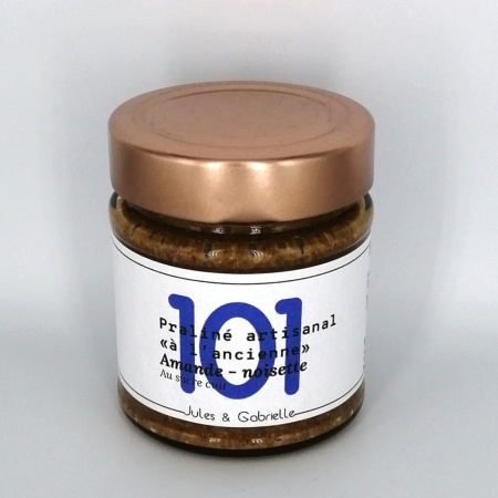 Praliné avec grains 150 g amandes noisettes